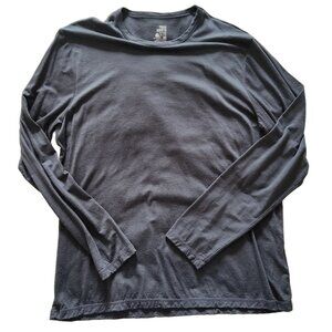 True North Men's Gray Merino Wool Blend Long Sleeve T-Shirt Base Layer Top XL